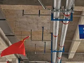 澄迈管廊支架的安装方法